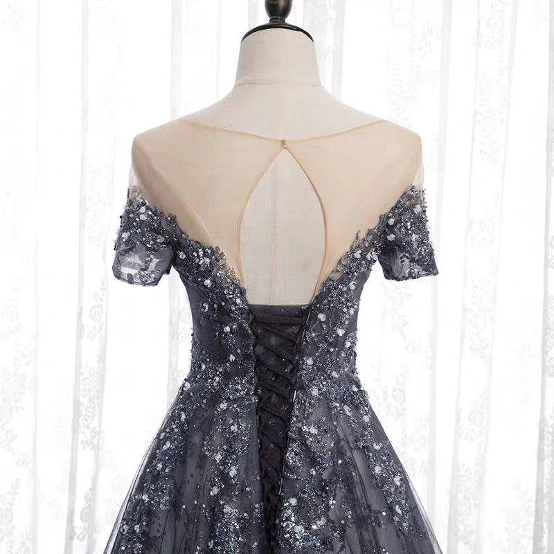 Banquet Annual Evening Dress New Long Show Slim Usually Wears Birthday Party Fairy Dress - Image 2