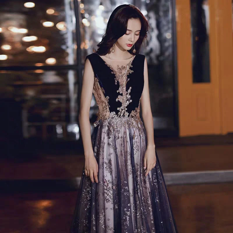 Banquet evening dress female new fairy dreams Mori temperament birthday host dinner dress skirt - Image 3