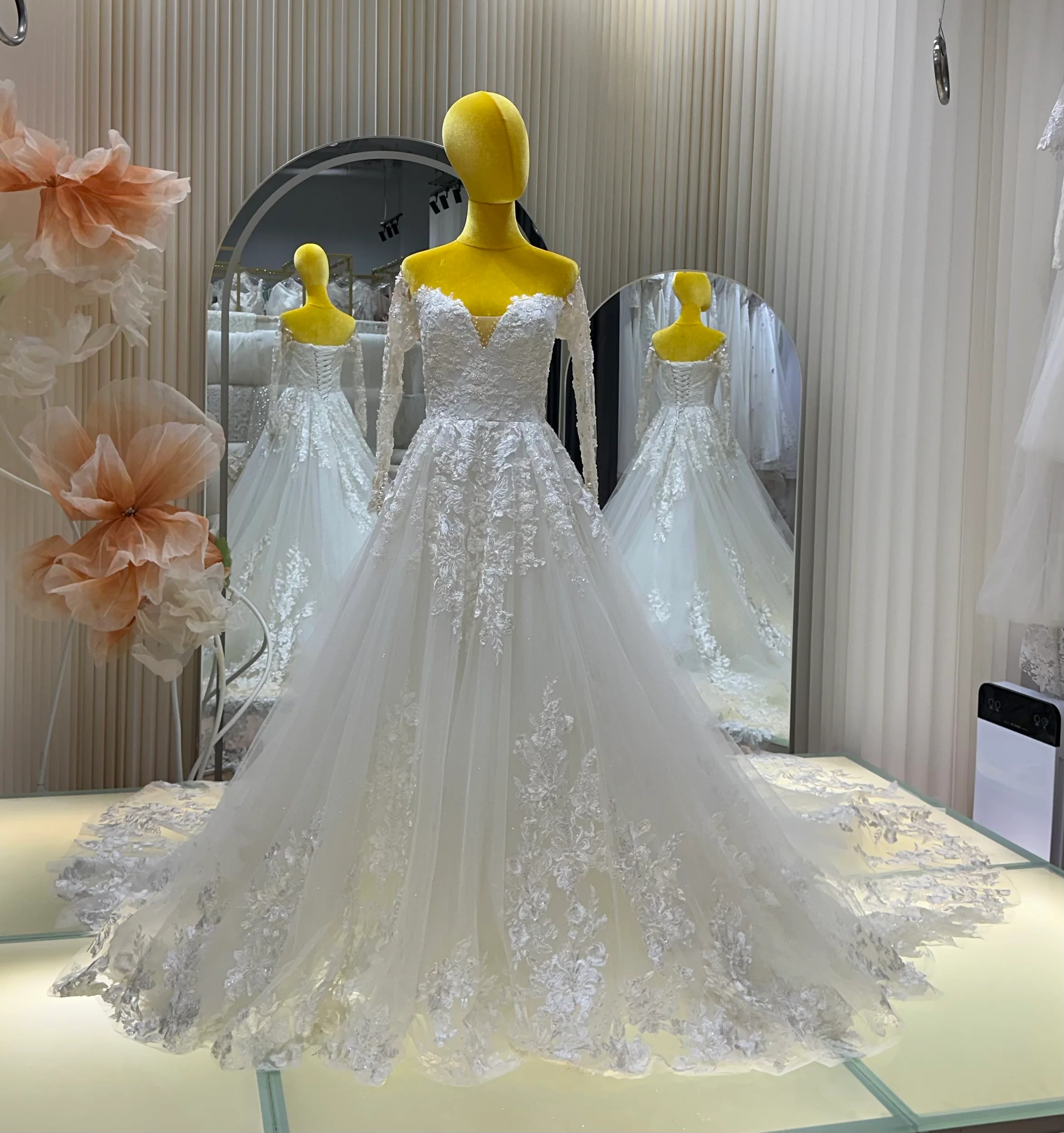 Lux Full Lace Wedding Gown Size XS-XL Bust 78-94 | Ready-to-Wear