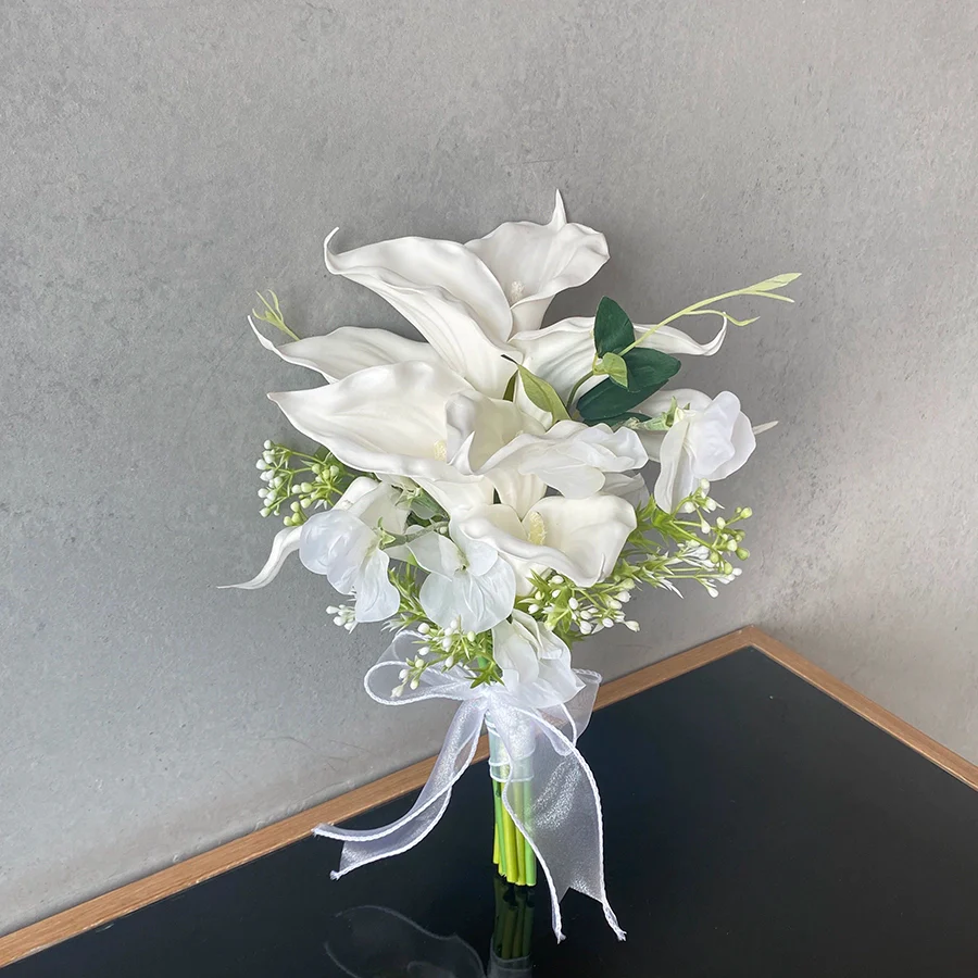 Butterfly Handheld Artificial Flower Prop for Weddings & Home Décor - Image 2