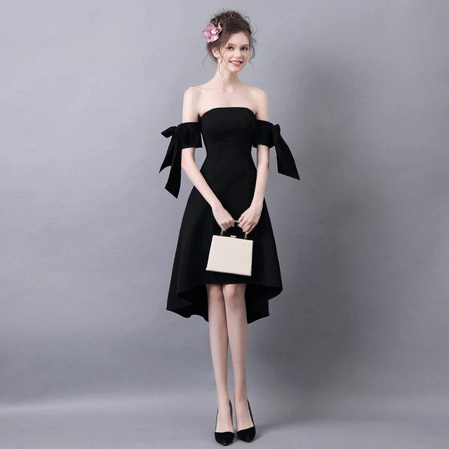 Celebrity Sexy Bow sleeve Slim Off Shoulder Dress Stage Dance Dressing Vestidos elegant dress women - Image 5