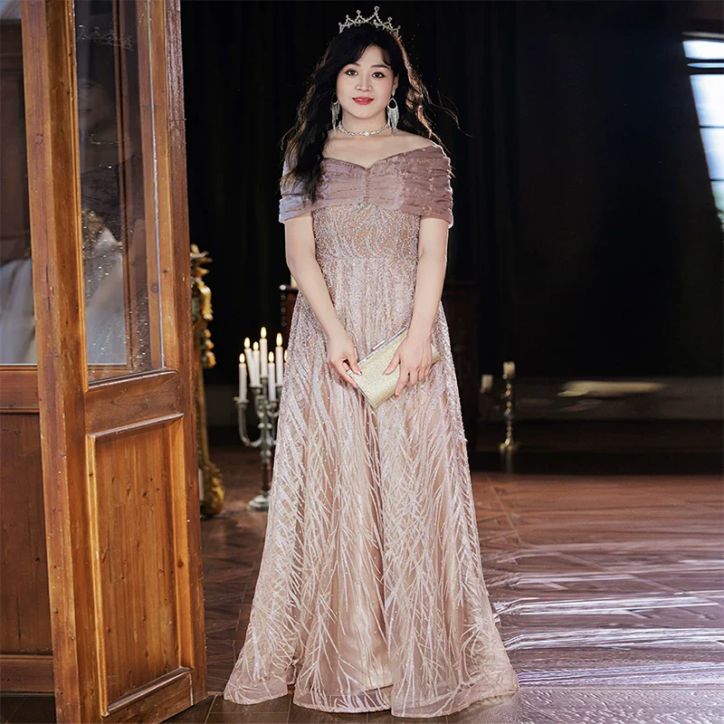Elegant Beaded Evening Dress - Image 6