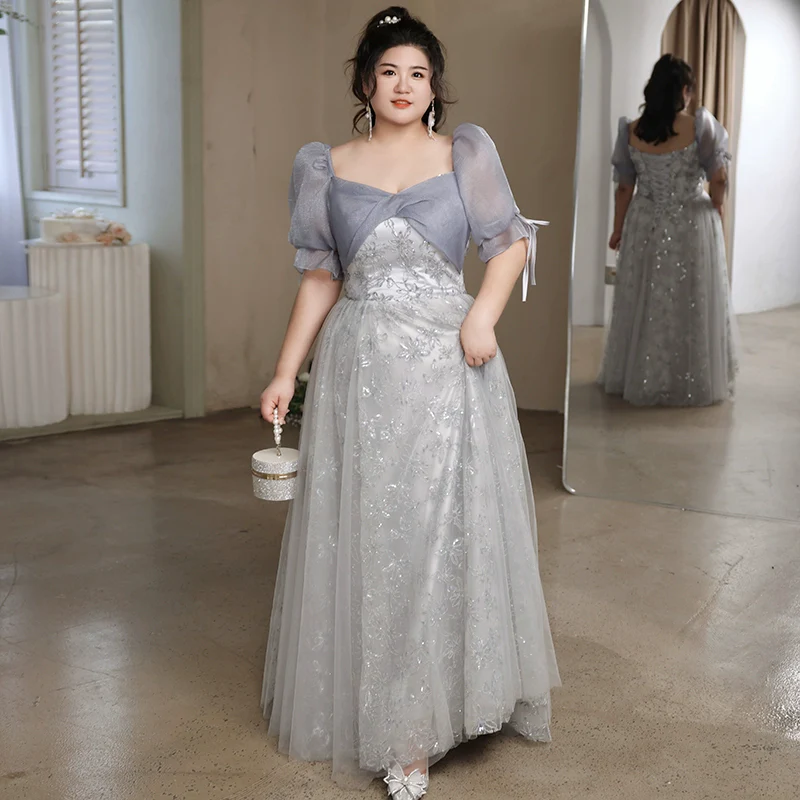 Elegant French Banquet Evening Dress - Image 2