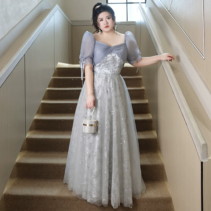 Elegant French Banquet Evening Dress - Image 6