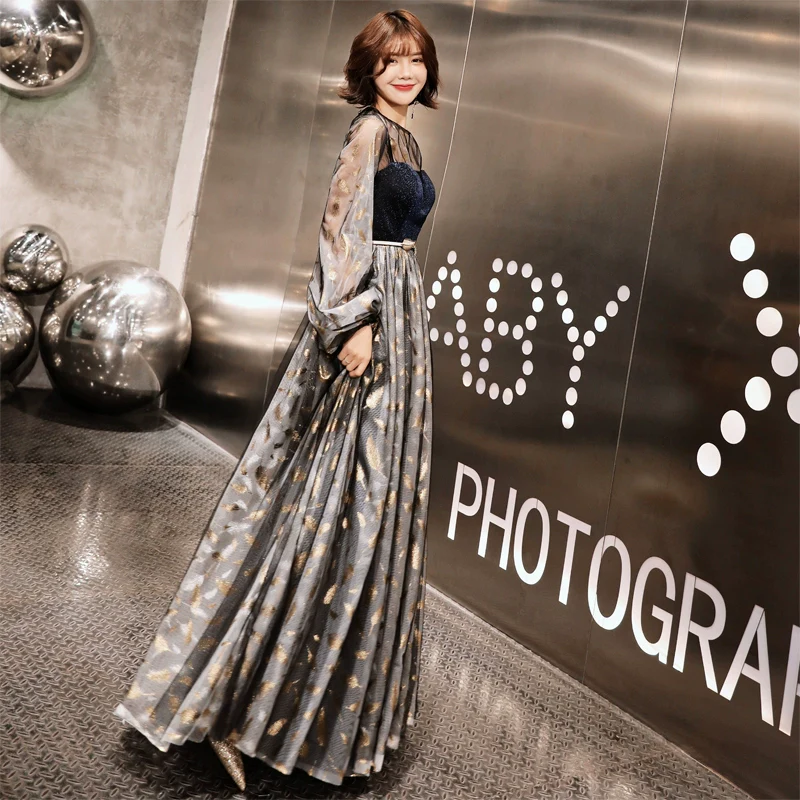 Elegant French Style Evening Dress - Image 6