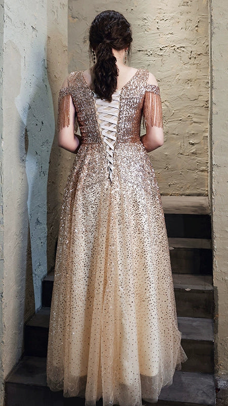 Elegant High-end Evening Dress - Image 4
