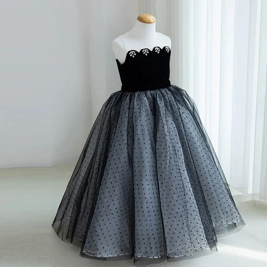 Elegant Piano Dress Girls - Image 3