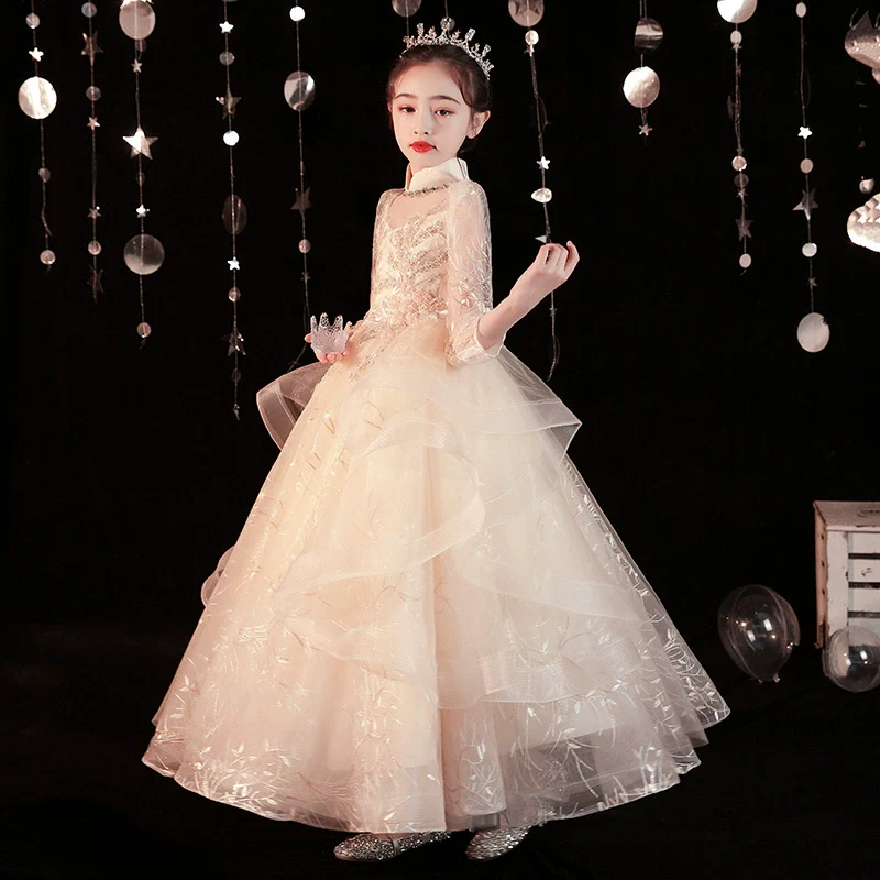 Elite Princess Wedding Dress: Perfect Catwalk Costume, Birthday Gift - Image 3