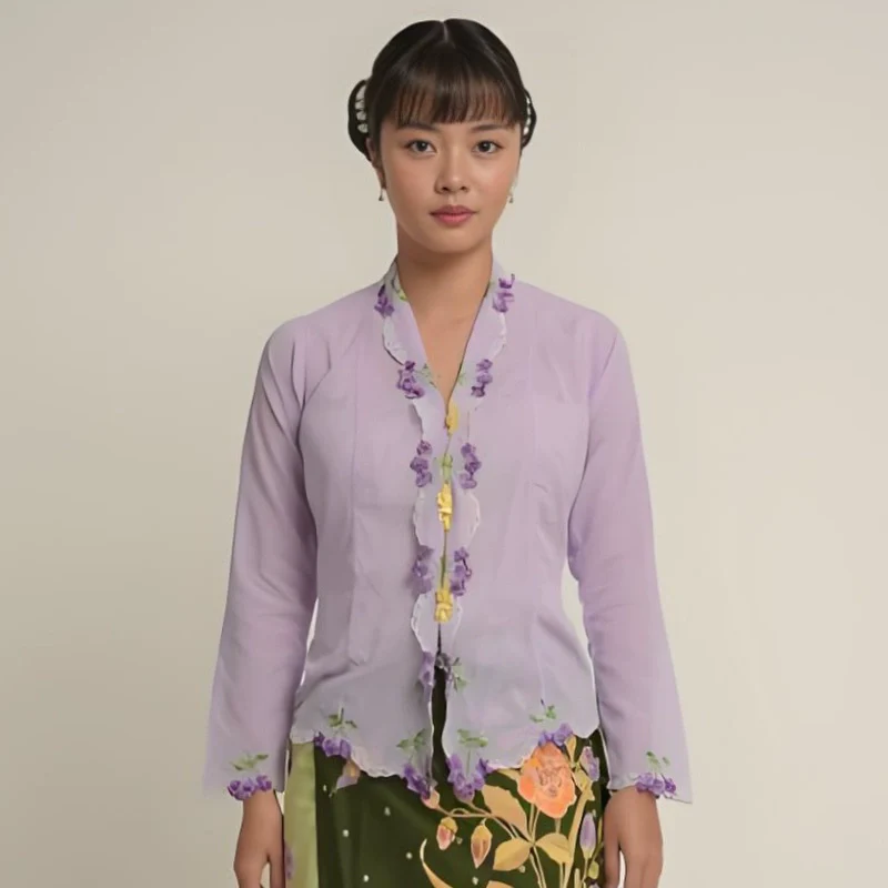 Emerald Fitted Set Embroidery - Image 5