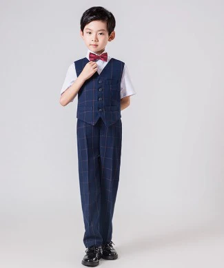 Flower Boy Vest Suit Set - Classic Children's Piano Costume - Image 6
