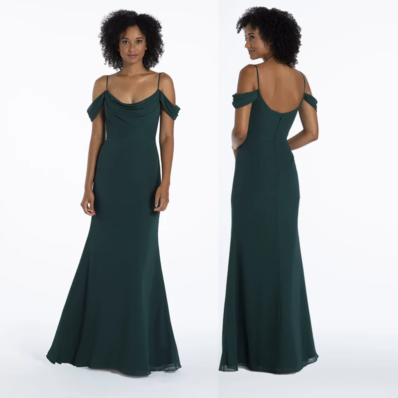 Green Bridesmaid Dress - Image 4