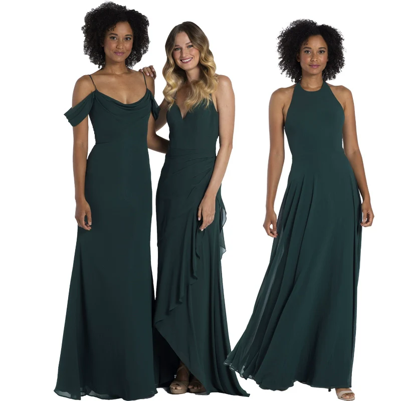 Green Bridesmaid Dress - Image 5