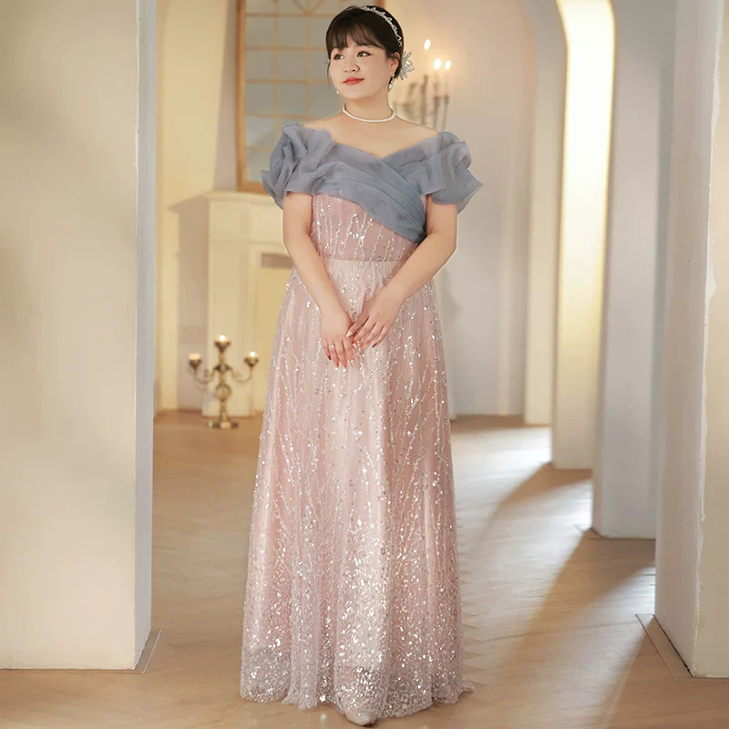 High-End Fitted Evening Dress - Image 6