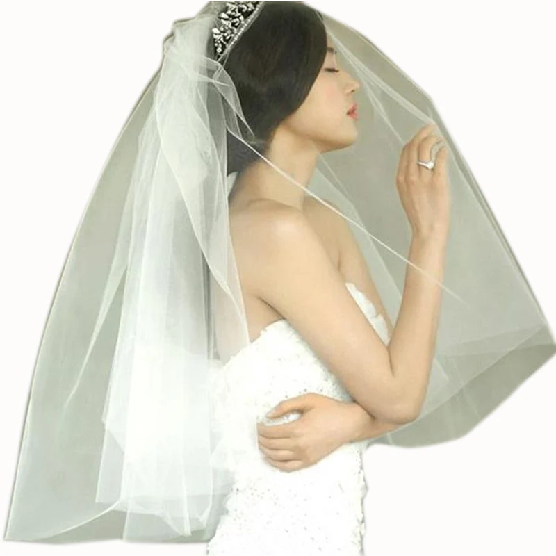 Korean Style Wedding Veil - Image 4