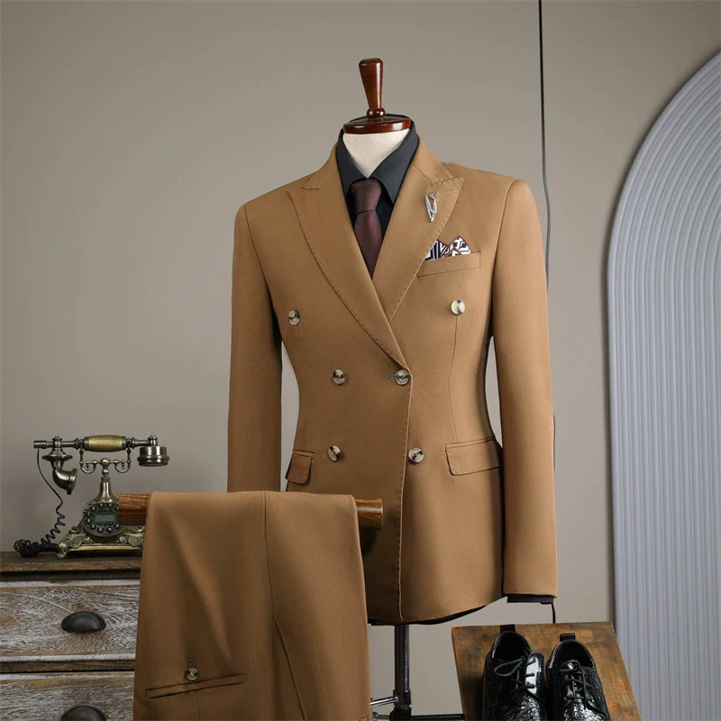 Men's 3 Piece Business Suit Set - Image 8