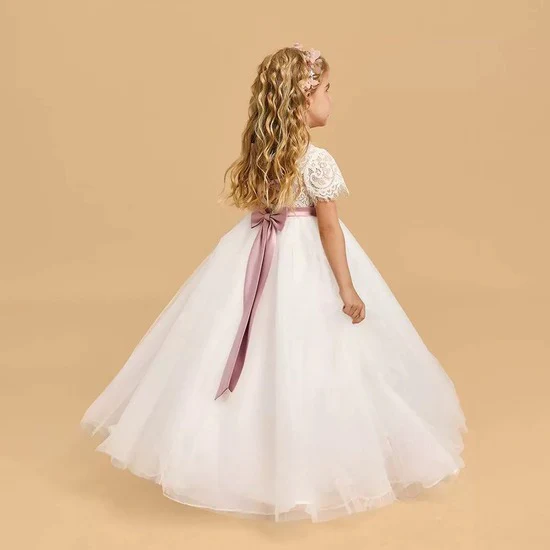 Piano Kids Flower Girl Dress - Image 3
