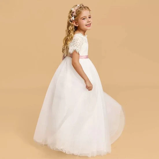 Piano Kids Flower Girl Dress - Image 4