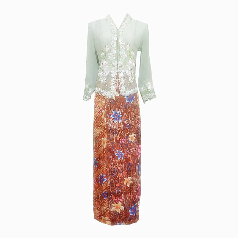 Retro Thin Embroidered Shirt - Image 5