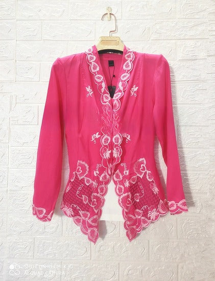 Retro Thin Lace Cardigan - Image 5
