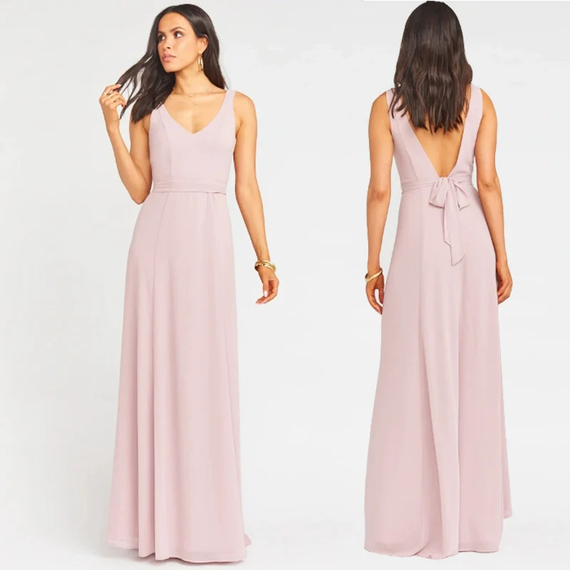 Sexy Fuchsia Bridesmaid Dress - Image 6