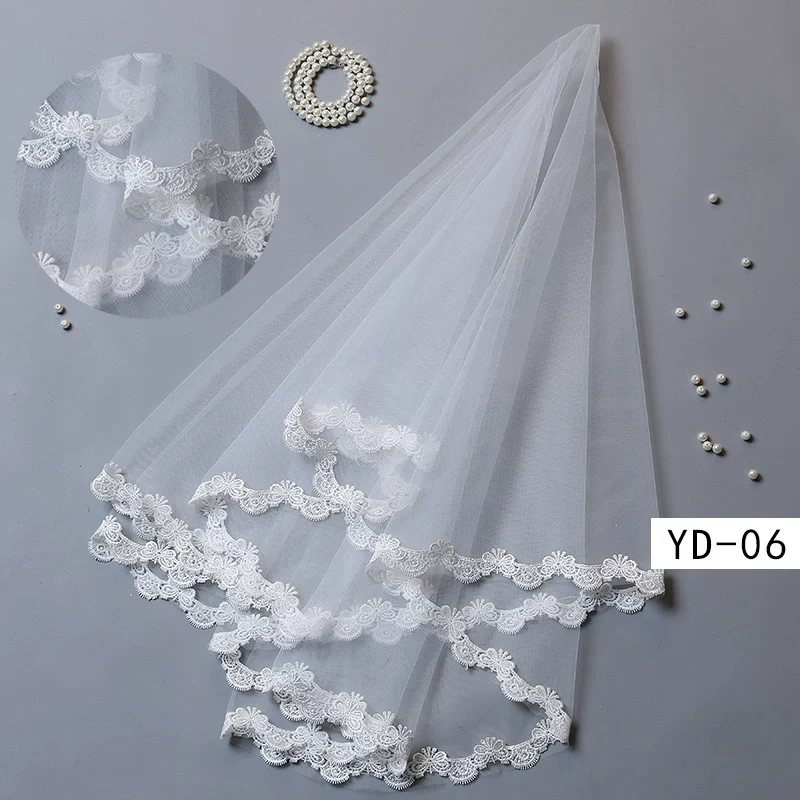 Wedding Korean Short Veil - Image 9