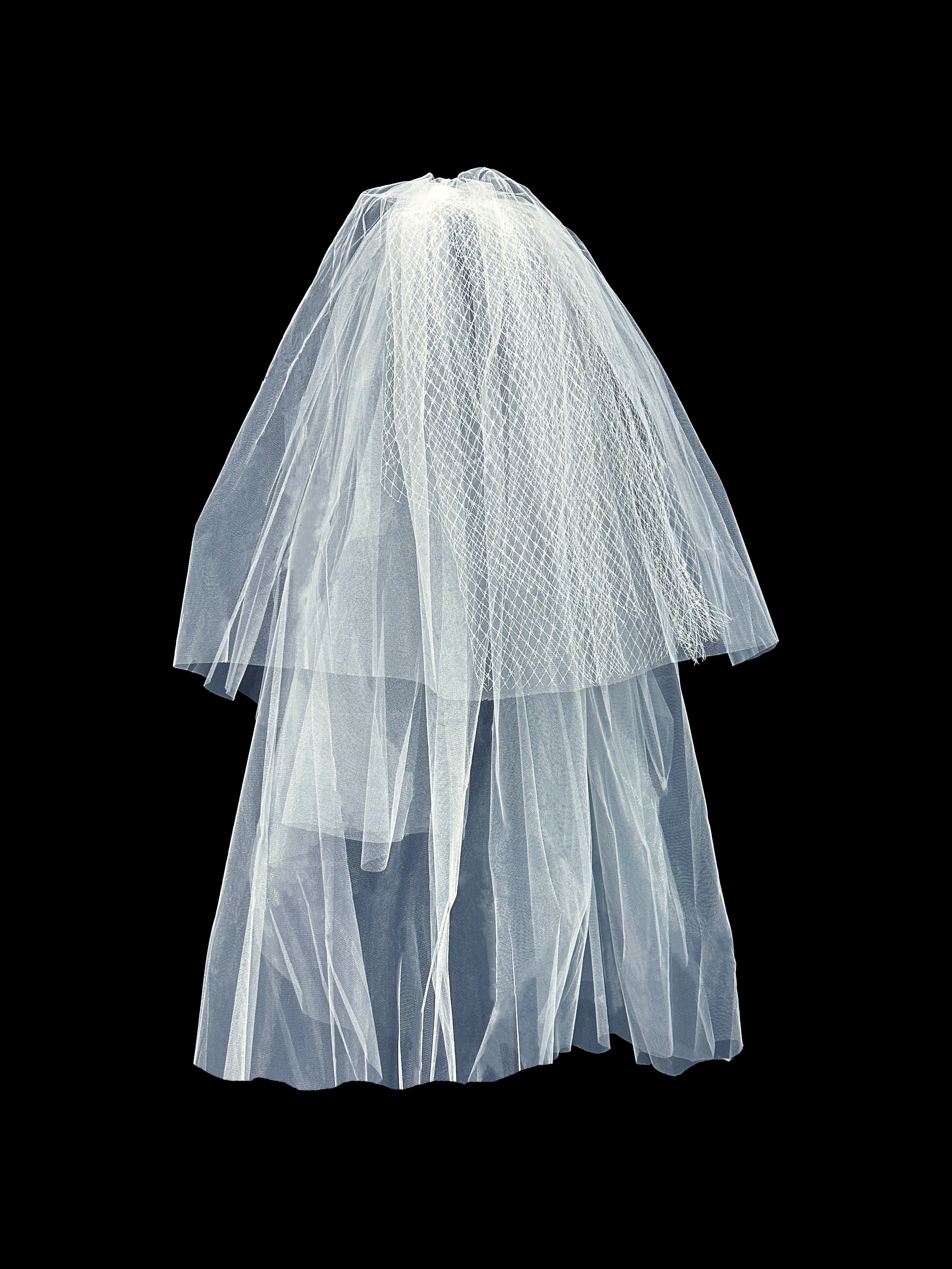 Wedding Veil Flash Mesh Puffy - Image 7