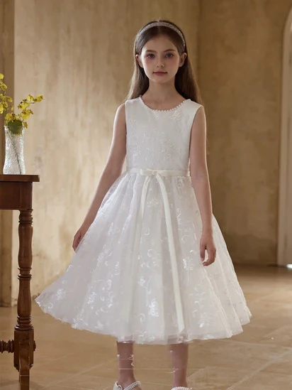 White Princess Costume Dress - Image 2