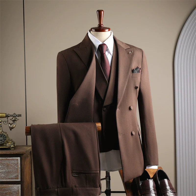 Woolen 3 Piece Suit Set - Image 13