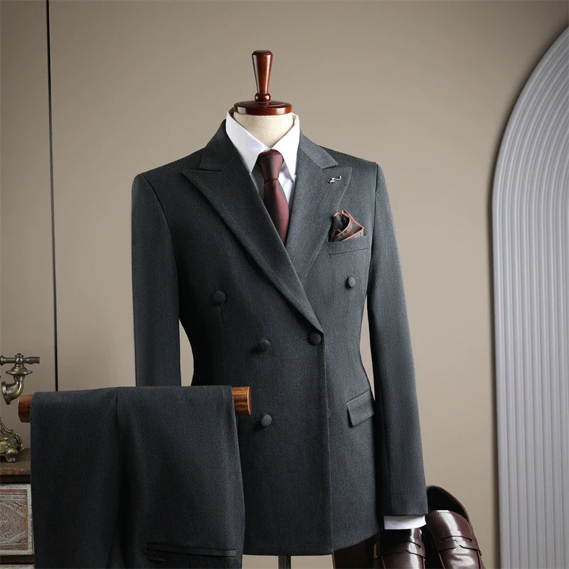 Woolen 3 Piece Suit Set - Image 7